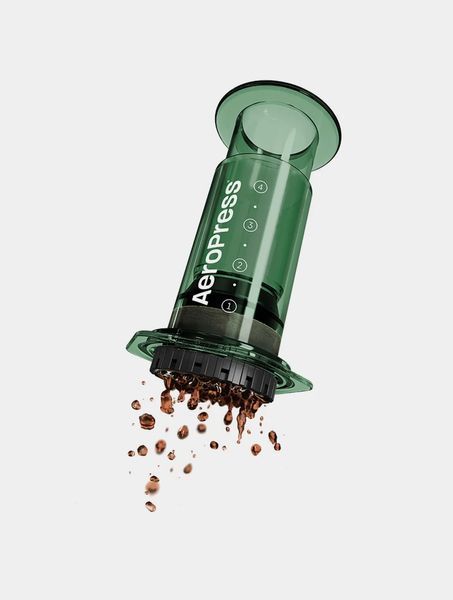Ручная кофеварка AeroPress Clear Green 90GN05 фото