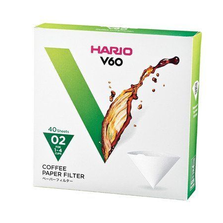 Паперові фільтри Hario для пуровера VCF-02-40W фото