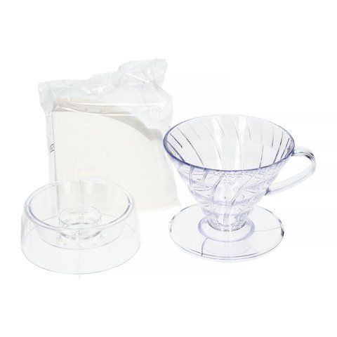 Набір для пуроверу Hario V60 Set, Clear PDA-1524-T фото