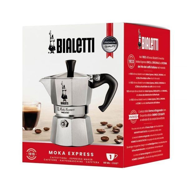 Гейзерная кофеварка Bialetti Moka Express 0001161 фото