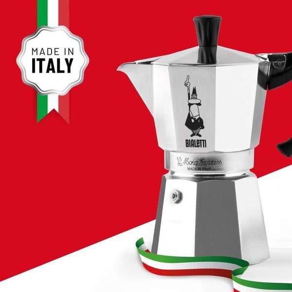Гейзерная кофеварка Bialetti Moka Express 0001162 фото