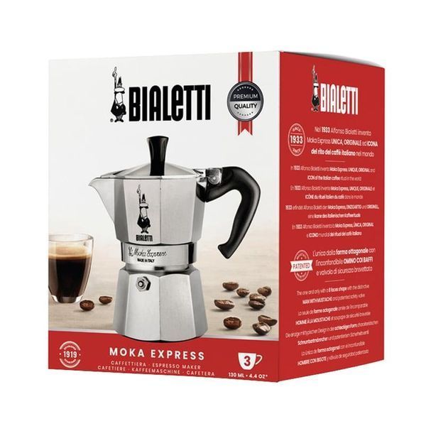 Гейзерная кофеварка Bialetti Moka Express 0001162 фото