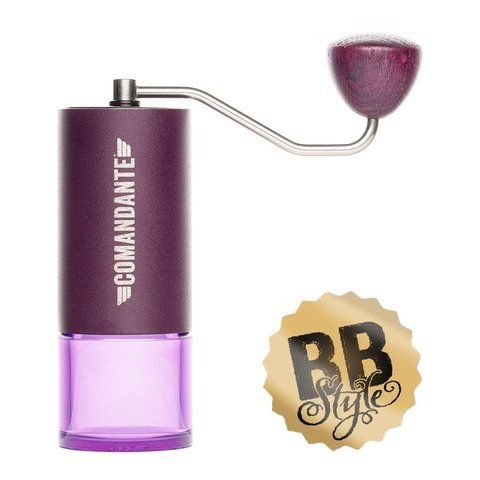 Ручна кавомолка Comandante C40 MK4 Deep Purple BB Style 4704 фото
