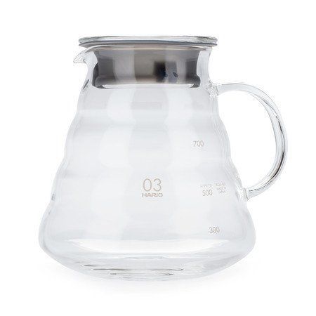 Сервірувальний чайник Hario V60 Glass Server XGSR-80-TB фото