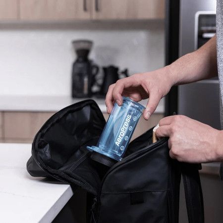 Ручная кофеварка AeroPress Clear Blue 90BL05 фото